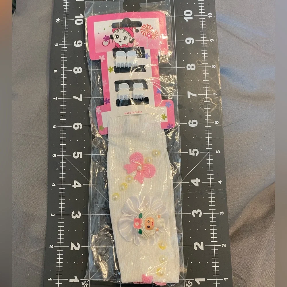 ⭐️5/$10⭐️ Floral White Kids Headband